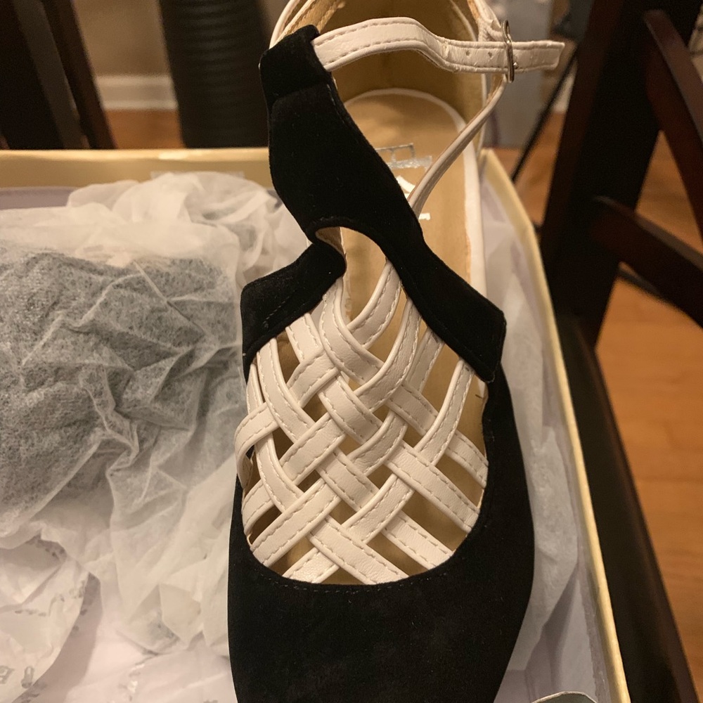 Black & White 6 inch heels SOLD